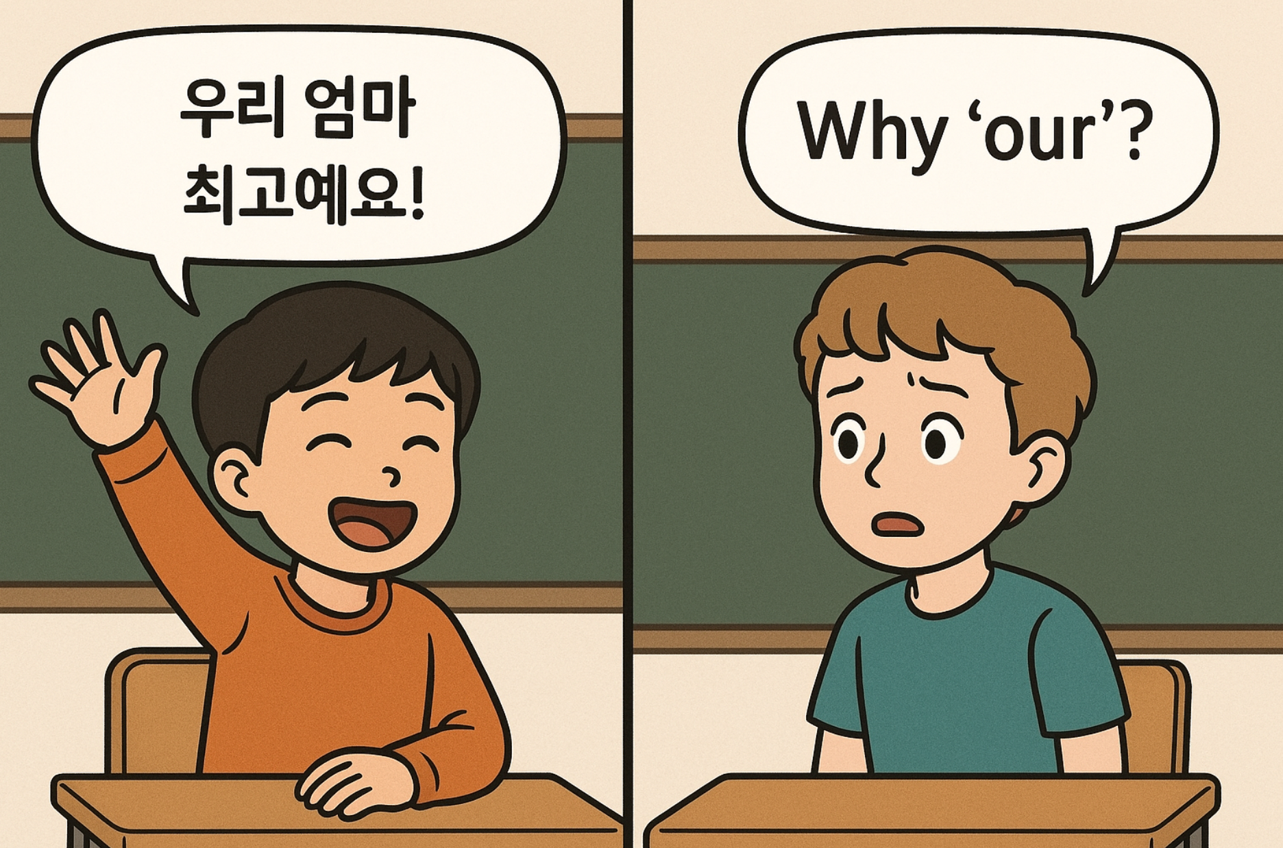 왜 한국 사람은 “우리나라”라고 할까? “저희나라”는 왜 어색할까?